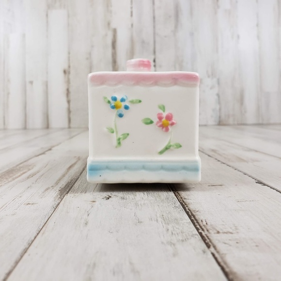 Vintage Inarco Japan Planter Baby Ceramic Train - Picture 6 of 7